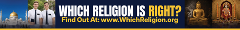 Which Religion Is Right? Find out at www.WhichReligion.org